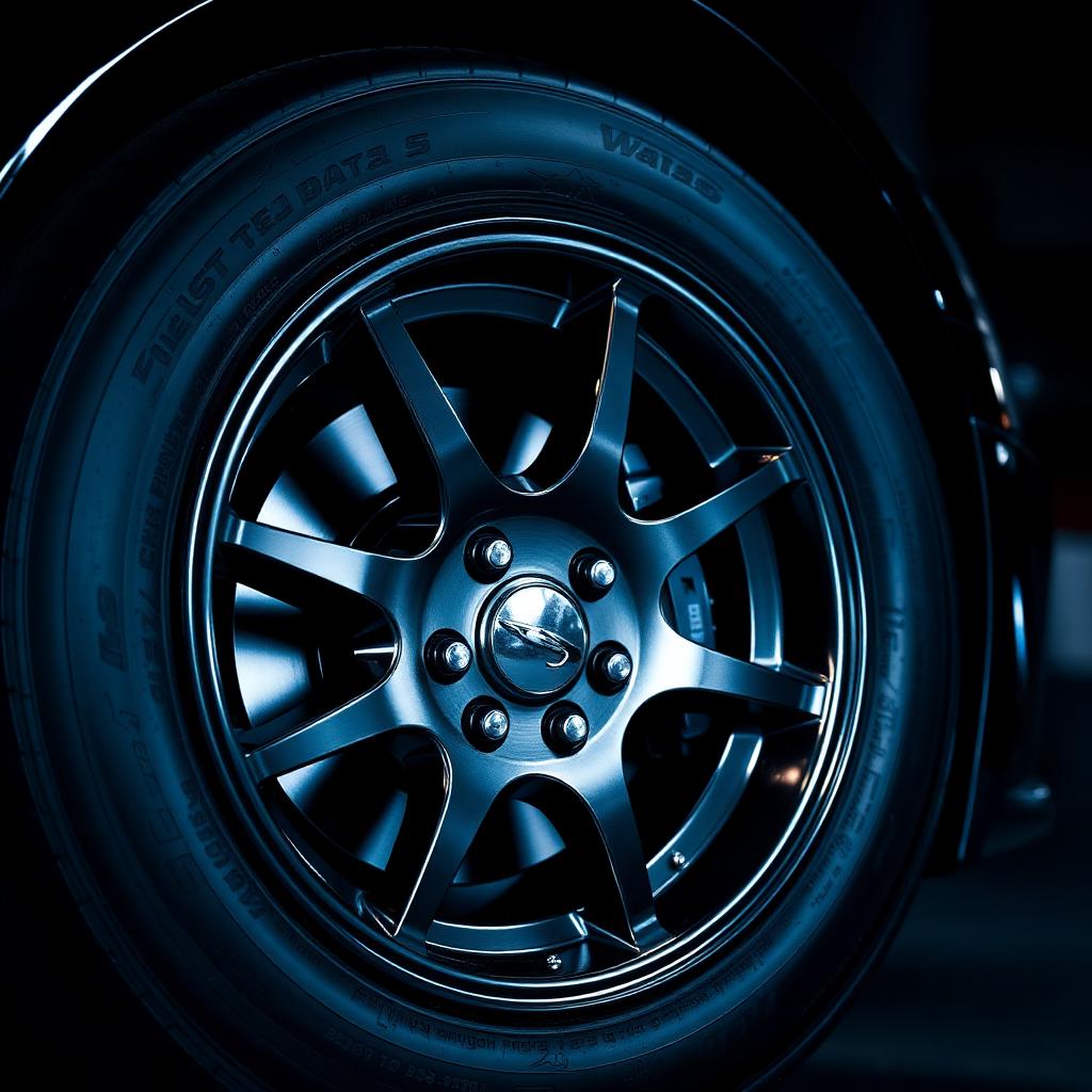 Clean detailed wheels and tyres in Canberra